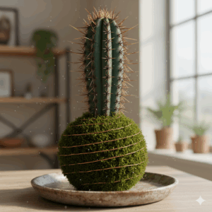 Green Ferocactus